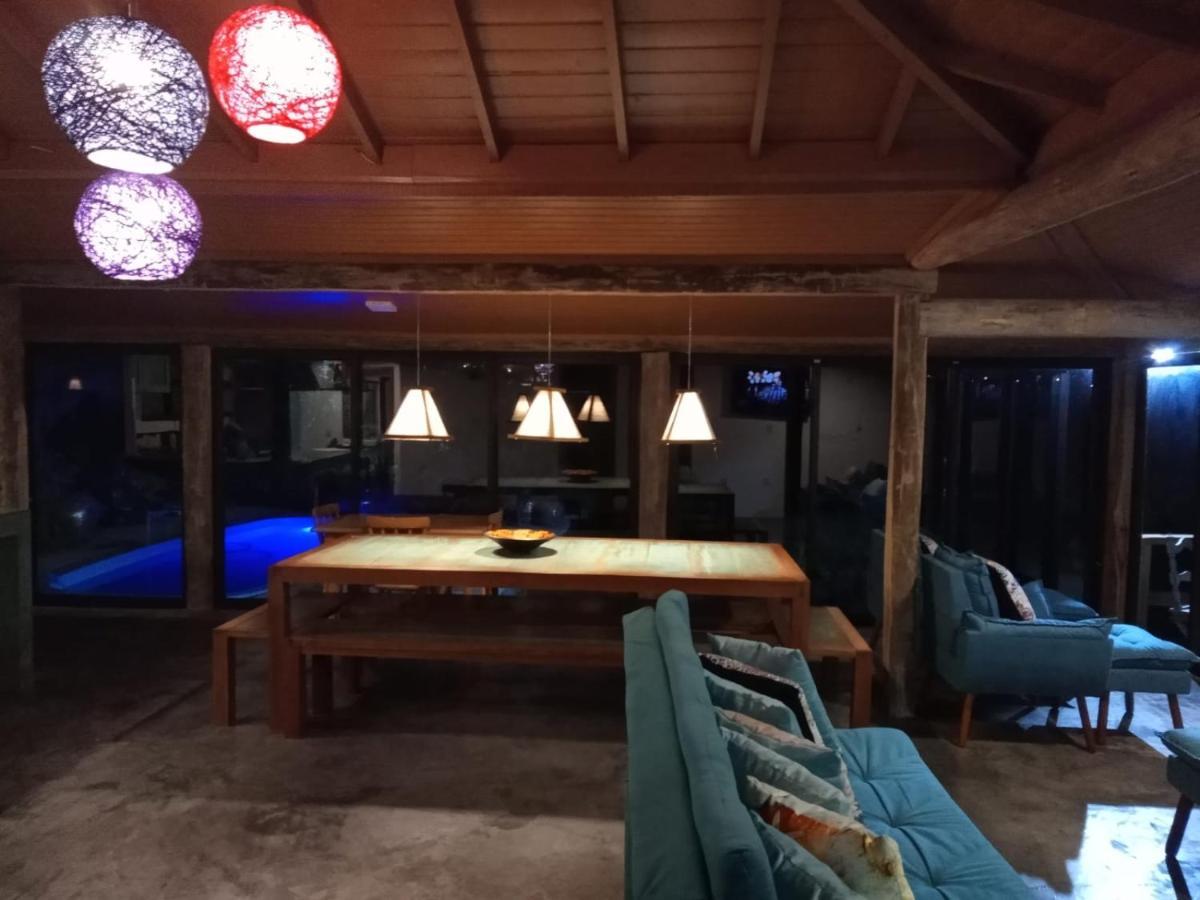 Villa Santorini Praia Do Rosa Com Piscina E Jacuzzi Экстерьер фото
