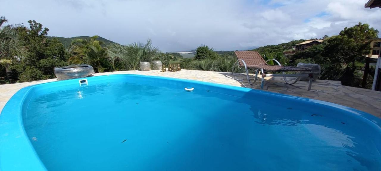Villa Santorini Praia Do Rosa Com Piscina E Jacuzzi Экстерьер фото