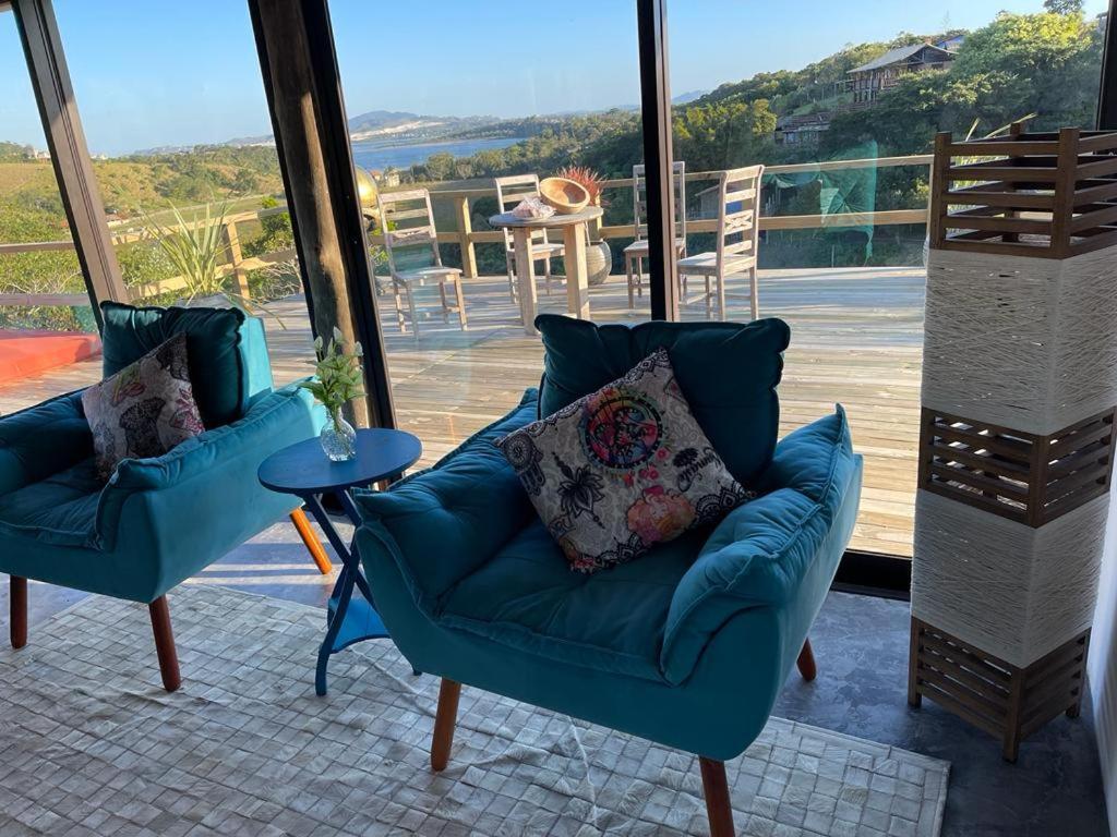 Villa Santorini Praia Do Rosa Com Piscina E Jacuzzi Экстерьер фото